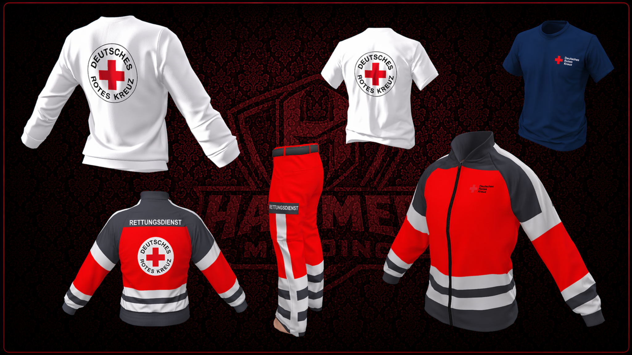 Rettungsdienst-Uniform-Set